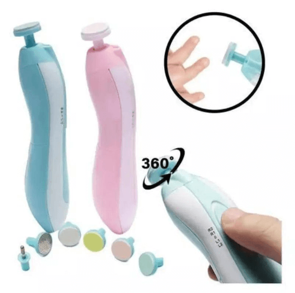 Kit Eléctrico para Uñas - Conforto y Seguridad para Cortar las Uñas de tu Bebé - BabyNail Care.