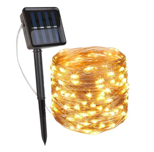 Instalacion Alambre De Luz 200 Led Solar - NavidadPlus